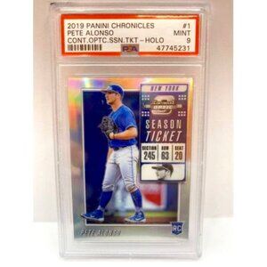 2019 Panini Chronicles Pete Alonso Mets RC (MISC14)